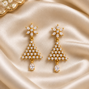 Triangle Drop Earrings
