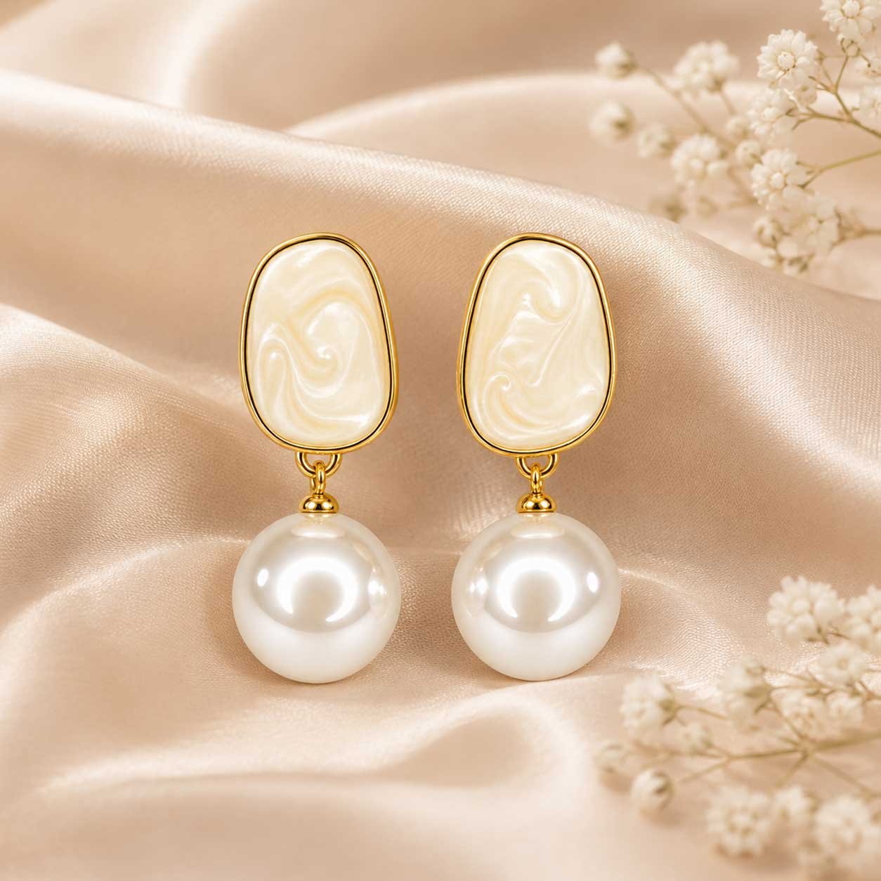 Pearl Drop Earrings