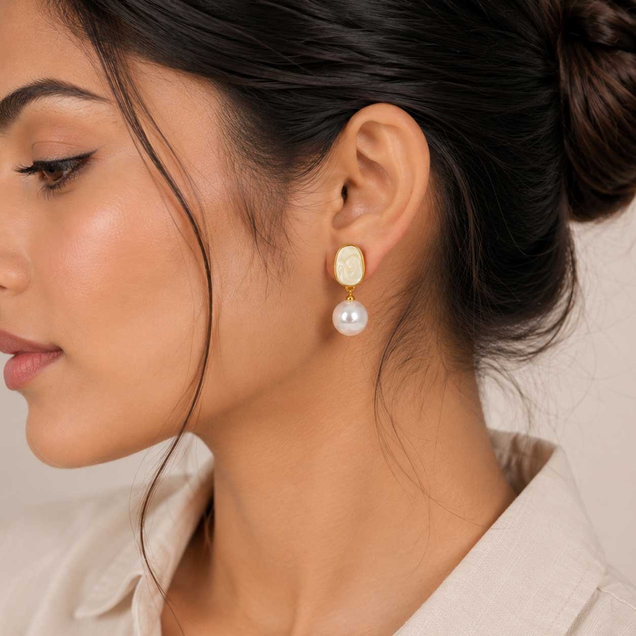 Pearl Drop Earrings