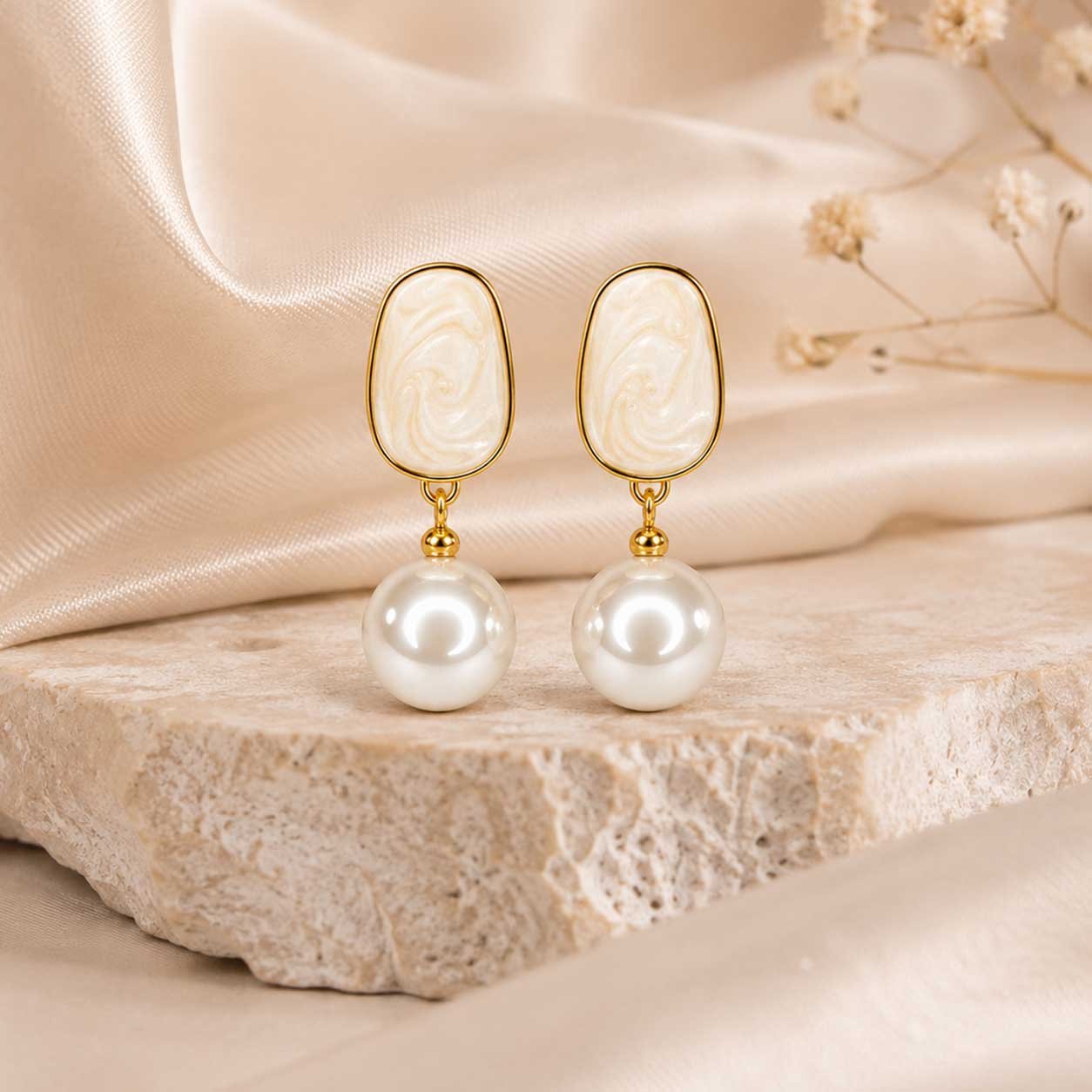 Pearl Drop Earrings