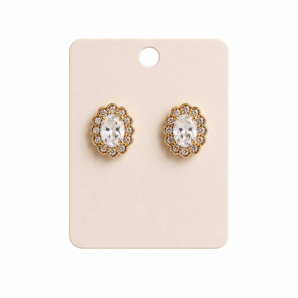 Crystal Stud Earrings