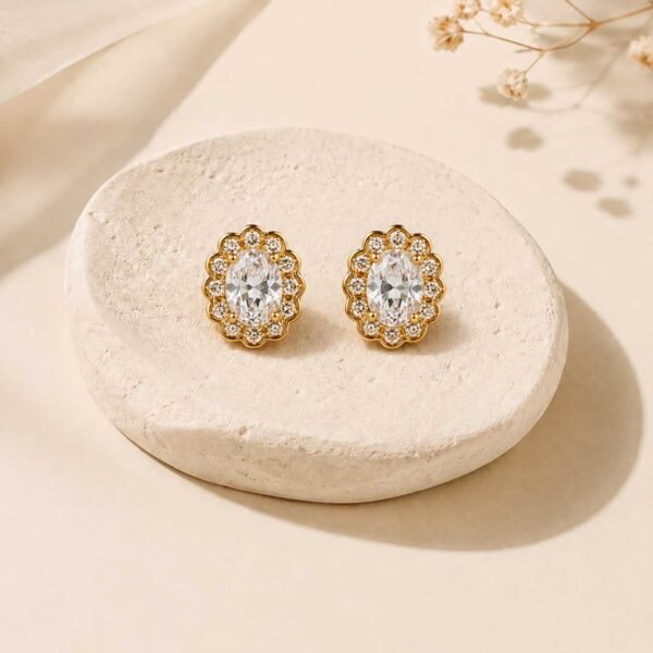 Crystal Stud Earrings